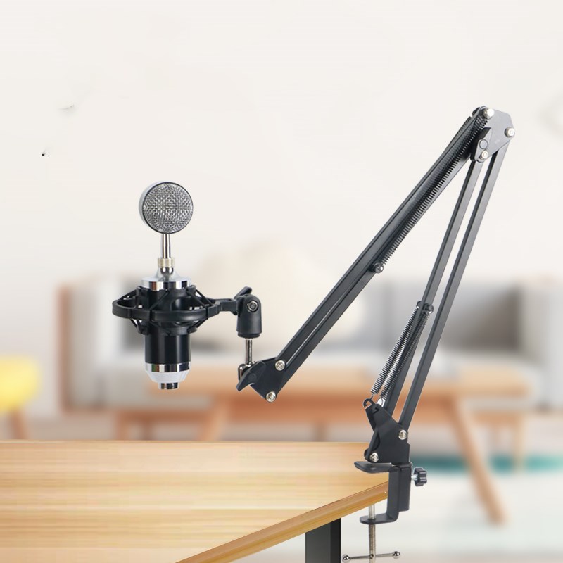 Boom Arm Stand - ขาตั้งไมโครโฟนแบบแขนปรับระดับได้ NB 35 พร้อมที่ยึดแบบหนีบและแบบติดตั้งบนโต๊ะ NB-35