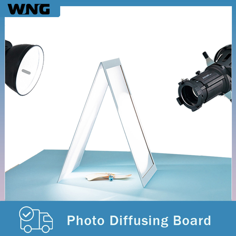Jewelry Photography Lighting Kit - แผ่นสะท้อนแสงแบบกระจายแสงสำหรับถ่ายภาพ ผลิตภัณฑ์ อาหาร เครื่องสำอาง เครื่องประดับ ช่วยให้แสงนุ่มนวล