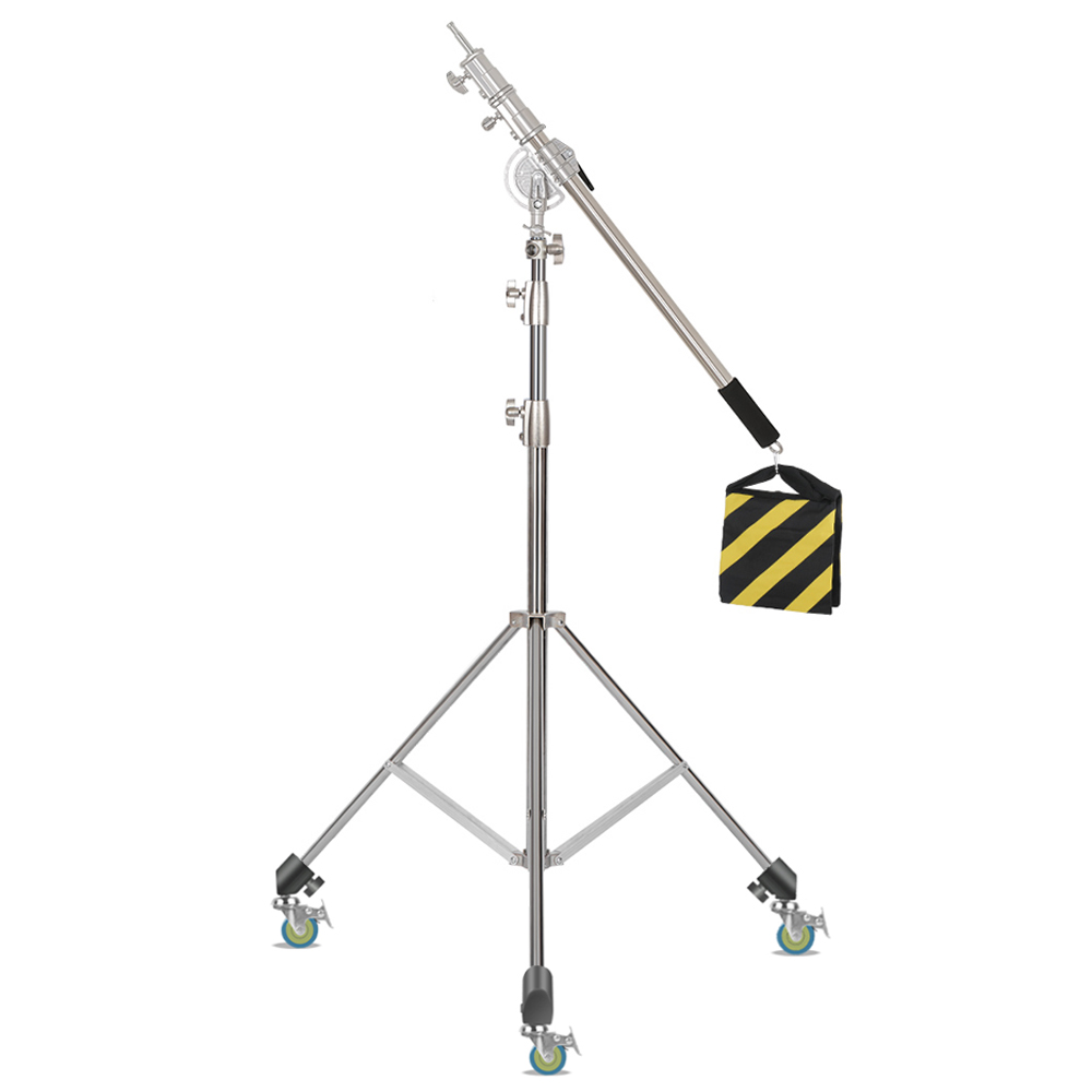 Boom Arm Stand - SH 2.8M สแตนเลสสตีลขาตั้ง Heavy Duty น้ําหนักโหลด