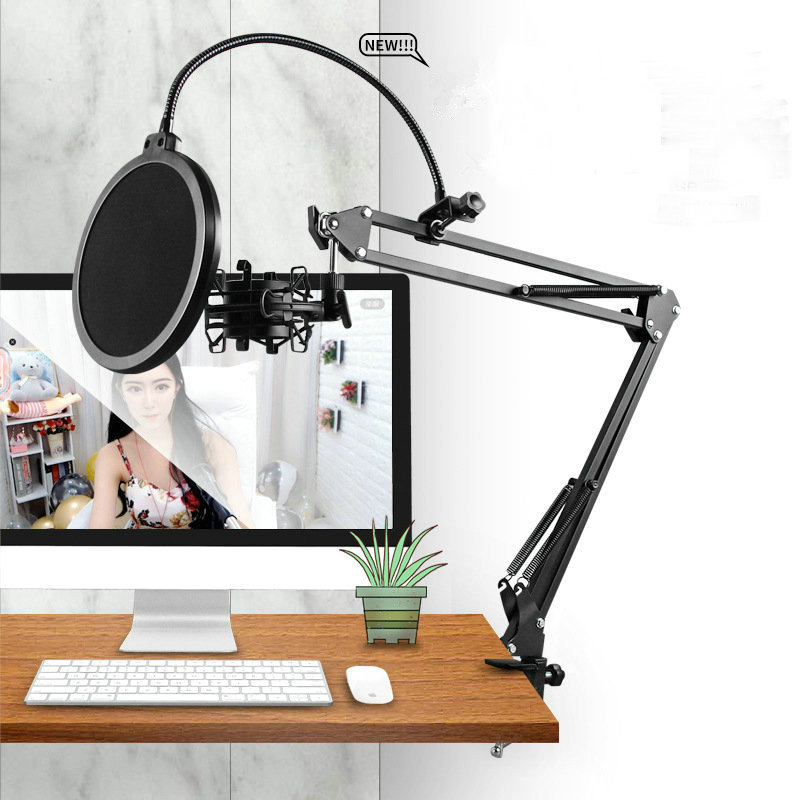 ขาตั้งไมโครโฟนแบบแขนปรับระดับไ - Boom Arm Stand บทวิจารณ์และราคา