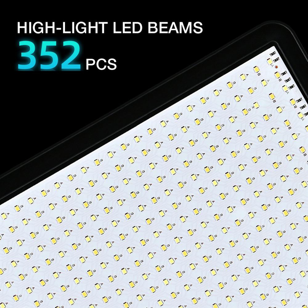 แผงไฟ LED สองสีระดับมืออาชีพ 2 - Photography Studio Lighting Set Up บทวิจารณ์และราคา