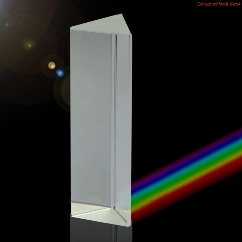 10 ซม.แก้ว Triple ปริซึมสามเหล - Lighting Glass Photography บทวิจารณ์และราคา