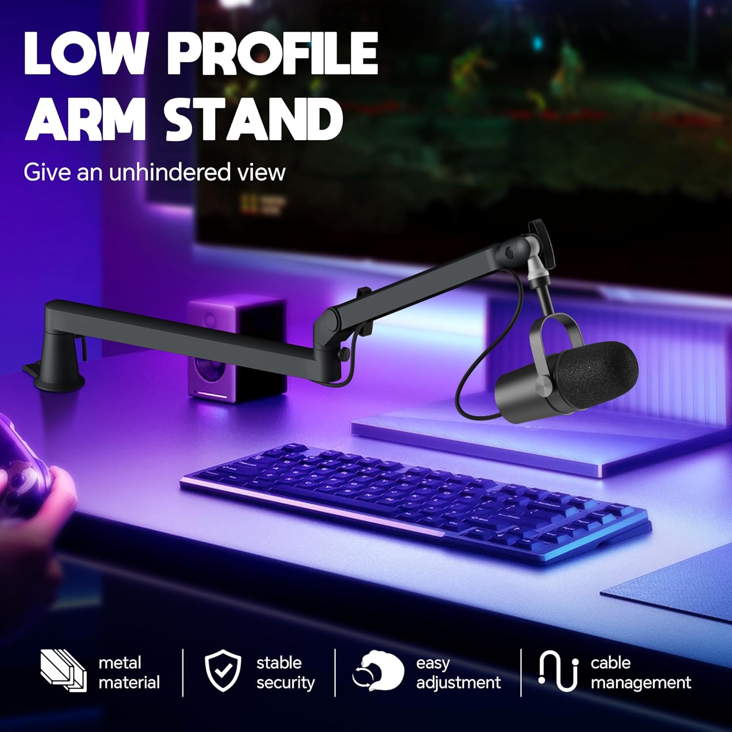 Professional Studio Low Profil - Boom Arm Stand บทวิจารณ์และราคา