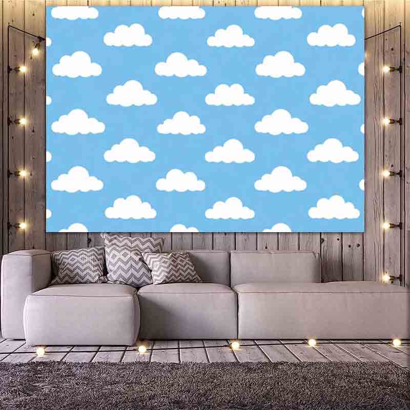 ฉากหลังถ่ายภาพลายการ์ตูนท้องฟ้ - Photography Lighting Backdrop บทวิจารณ์และราคา