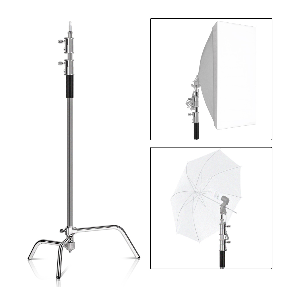 ขาตั้งถ่ายภาพ C-Stand สแตนเลสพ - Boom Arm Stand บทวิจารณ์และราคา