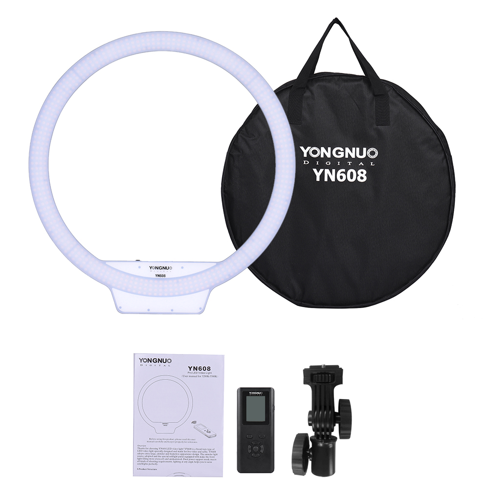 YONGNUO YN608 สตูดิโอแหวน LED  - Photography Lighting Options บทวิจารณ์และราคา
