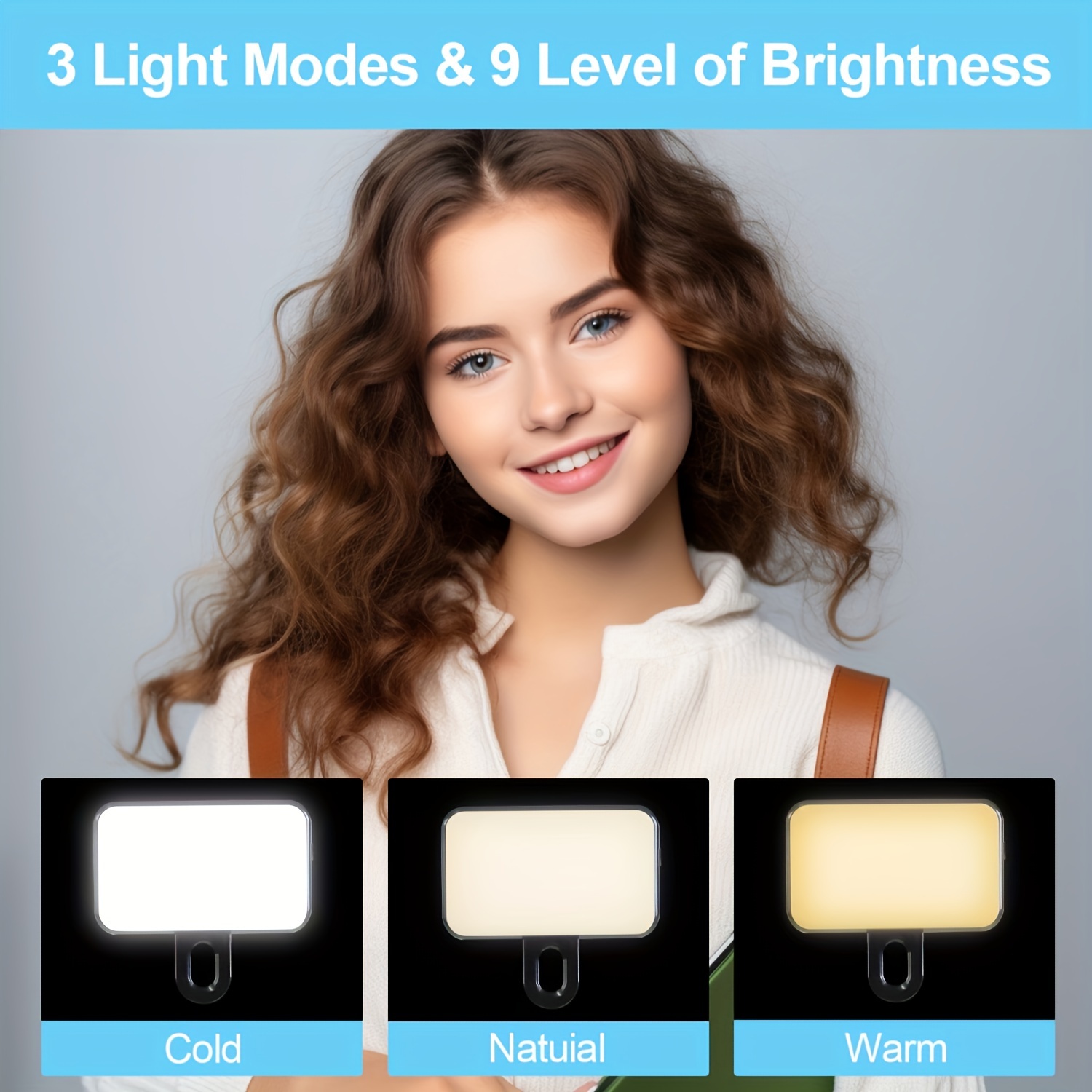 ไฟเติมแสงแบบหนีบสำหรับโทรศัพท์ - Photography Lighting Options บทวิจารณ์และราคา