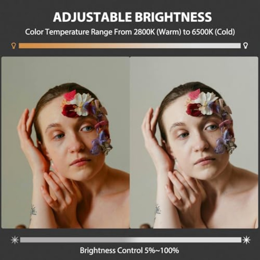ไฟวิดีโอ LED COB 60W แบบพกพาพร - Lighting In Photography Studio บทวิจารณ์และราคา