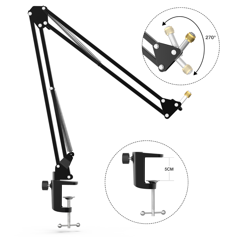 FIFINE ปรับไมโครโฟน BOOM SCISS - Boom Arm Stand บทวิจารณ์และราคา
