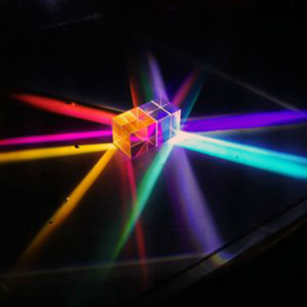 แก้วCube 23 มม.Dichroic Prism  - Lighting Glass Photography บทวิจารณ์และราคา