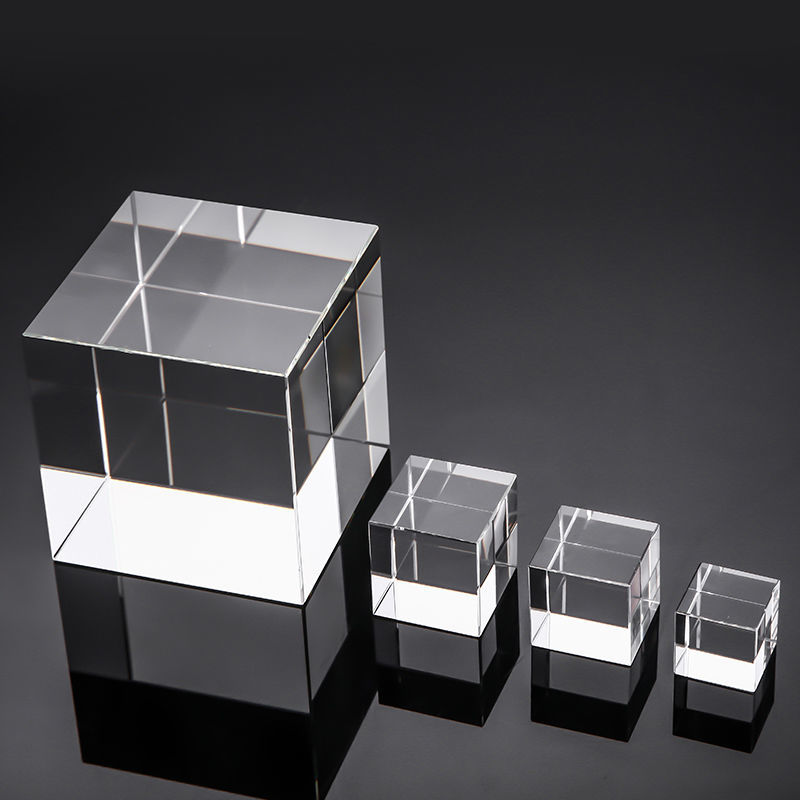 ปริซึมแก้ว K9 ทรงลูกบาศก์ 2 ชิ - Lighting Glass Photography บทวิจารณ์และราคา