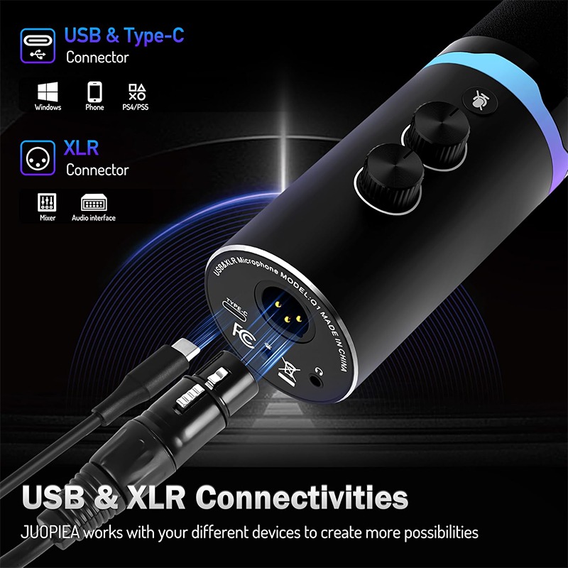 ไมโครโฟนเกมมิ่งแบบ USB พร้อมขา - Boom Arm Stand บทวิจารณ์และราคา
