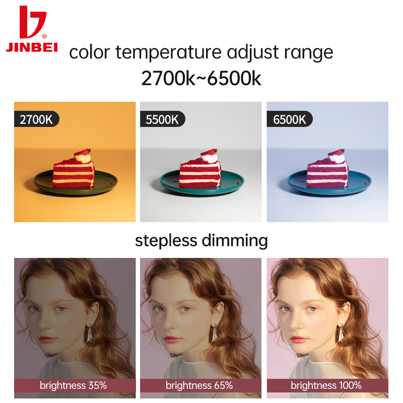 ไฟวิดีโอ LED JINBEI EF20BI 270 - Photography Lighting Options บทวิจารณ์และราคา